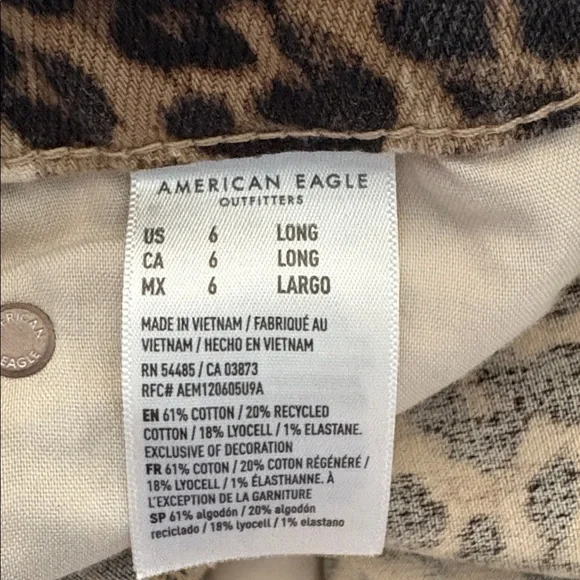 American Eagle women’s wide leg jeans, excellent condition - Picture 4 of 5